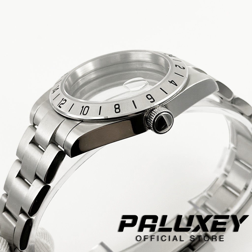 NH35 39mm ベイシリーズ 24時間GMT スチールベ - Watch Bezel Insert のレビューと価格