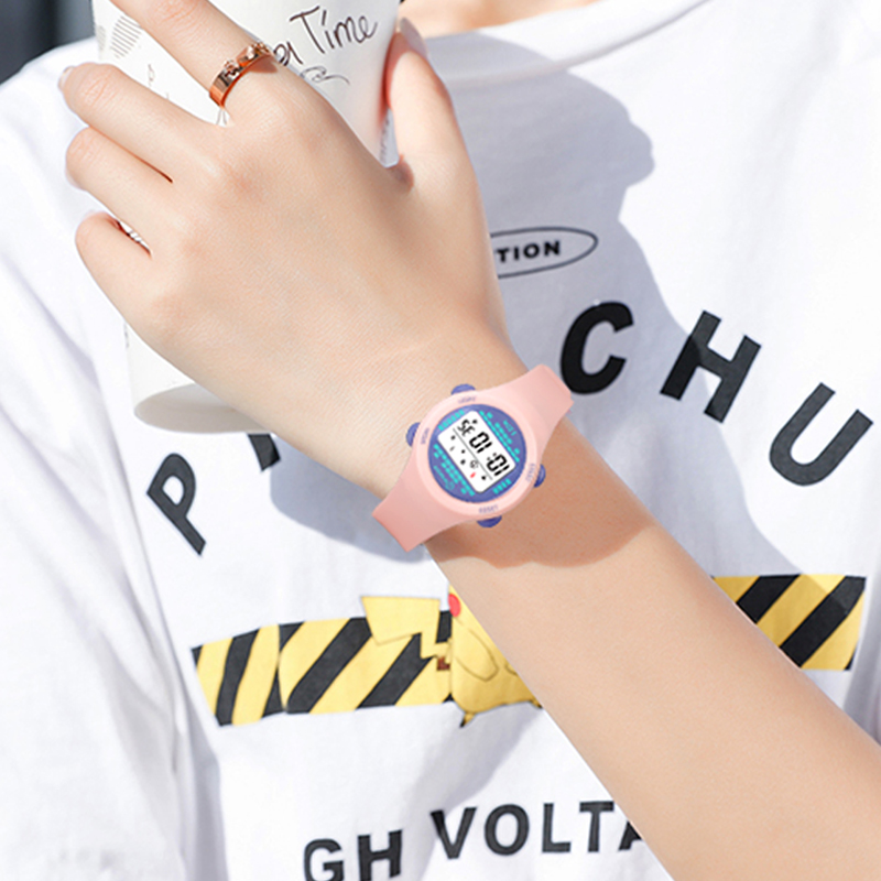 子供用電子時計,ピンク,多機能,デジタル,子供用スマート腕時 - Smartwatch Watches For Girls Kids のレビューと価格