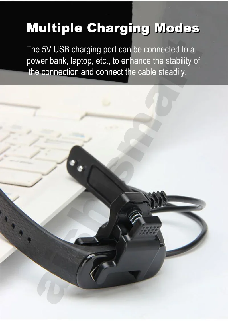 ユニバーサルクリップ充電器 2ピン 3ピン 3mm 4mm  - Watch X7 のレビューと価格