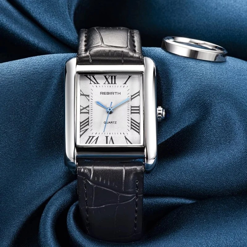 Rebirth 002 エレガントなミニライトデザイン長方形 - Cartier Watch Santos のレビューと価格