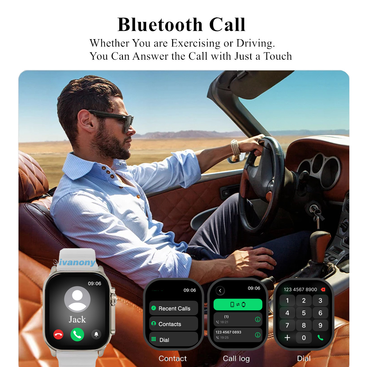 オリジナルAMOLEDスマートウォッチH26ウルトラプラス1 - Smartwatch Watch Whatsapp のレビューと価格