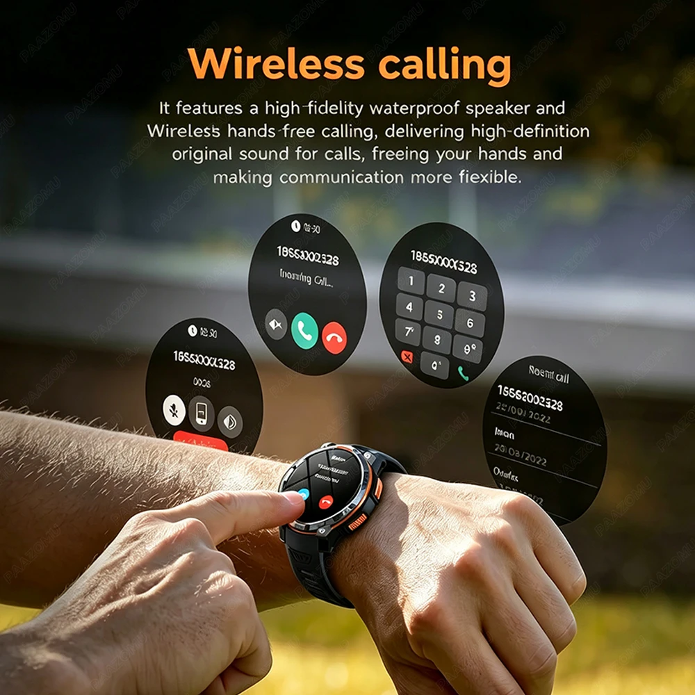 2026年新型GPSオフラインマップスマートウォッチ メンズ - Smartwatch Watch Whatsapp のレビューと価格