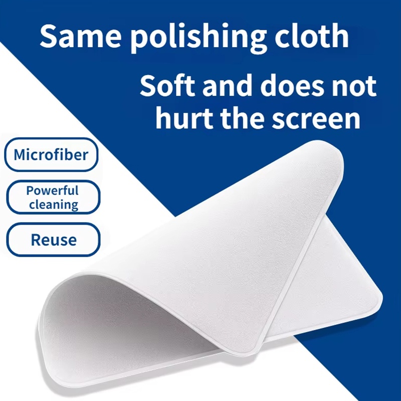 ユニバーサル研磨布ワイプクロス Apple iPhone W - Watch Polishing Cloth のレビューと価格