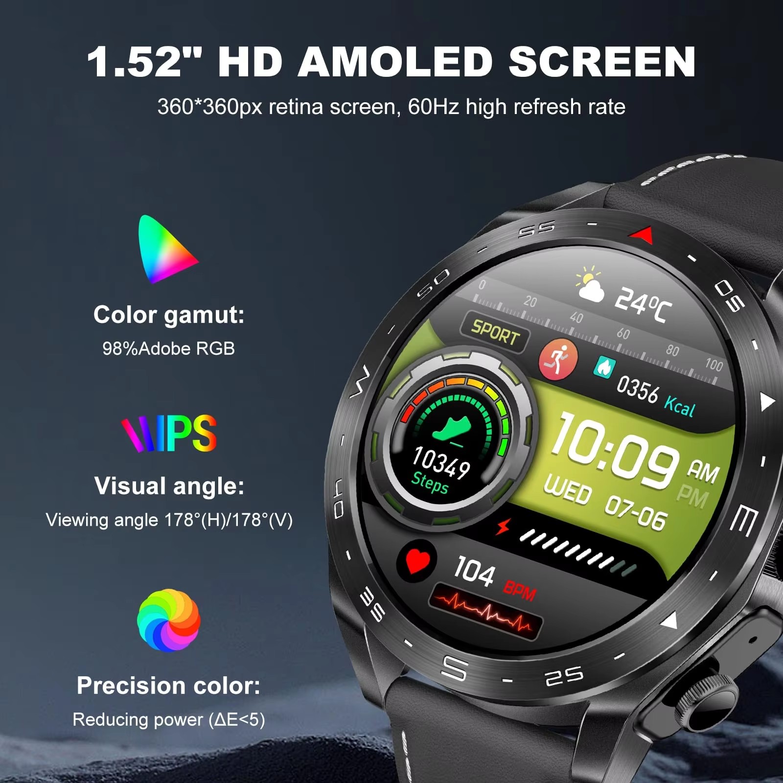 ビジネススマートウォッチ 2 in 1 TWS ノイズリダク - Smartwatch Noise Watches For Men のレビューと価格