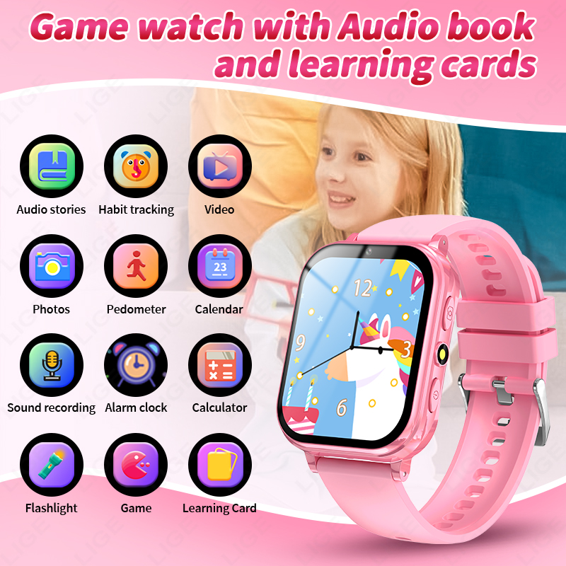 LIGE 子供用スマートウォッチガールボーイスマートウォッチ - Smartwatch Watches For Girls Kids のレビューと価格
