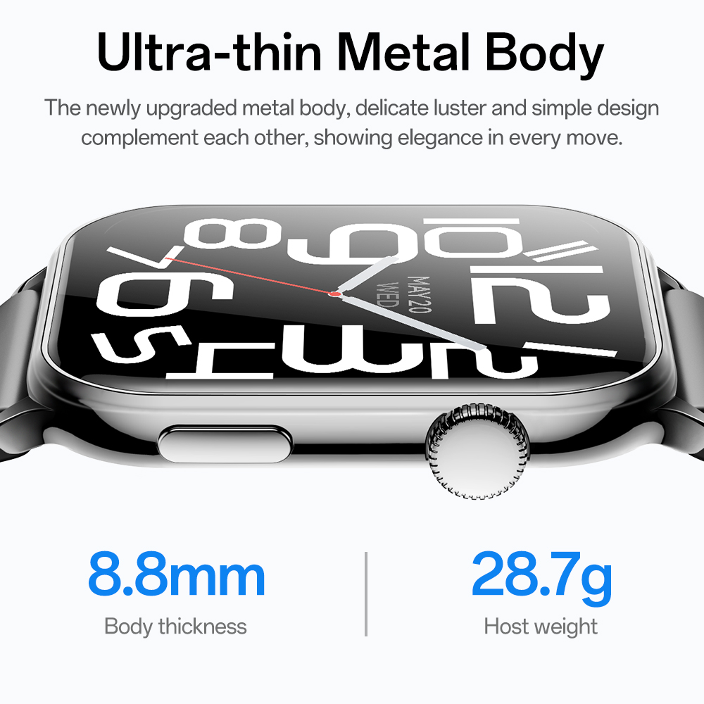 Aolon GTS3 スマートウォッチ 1.85 インチ A - Smartwatch Watch Whatsapp のレビューと価格