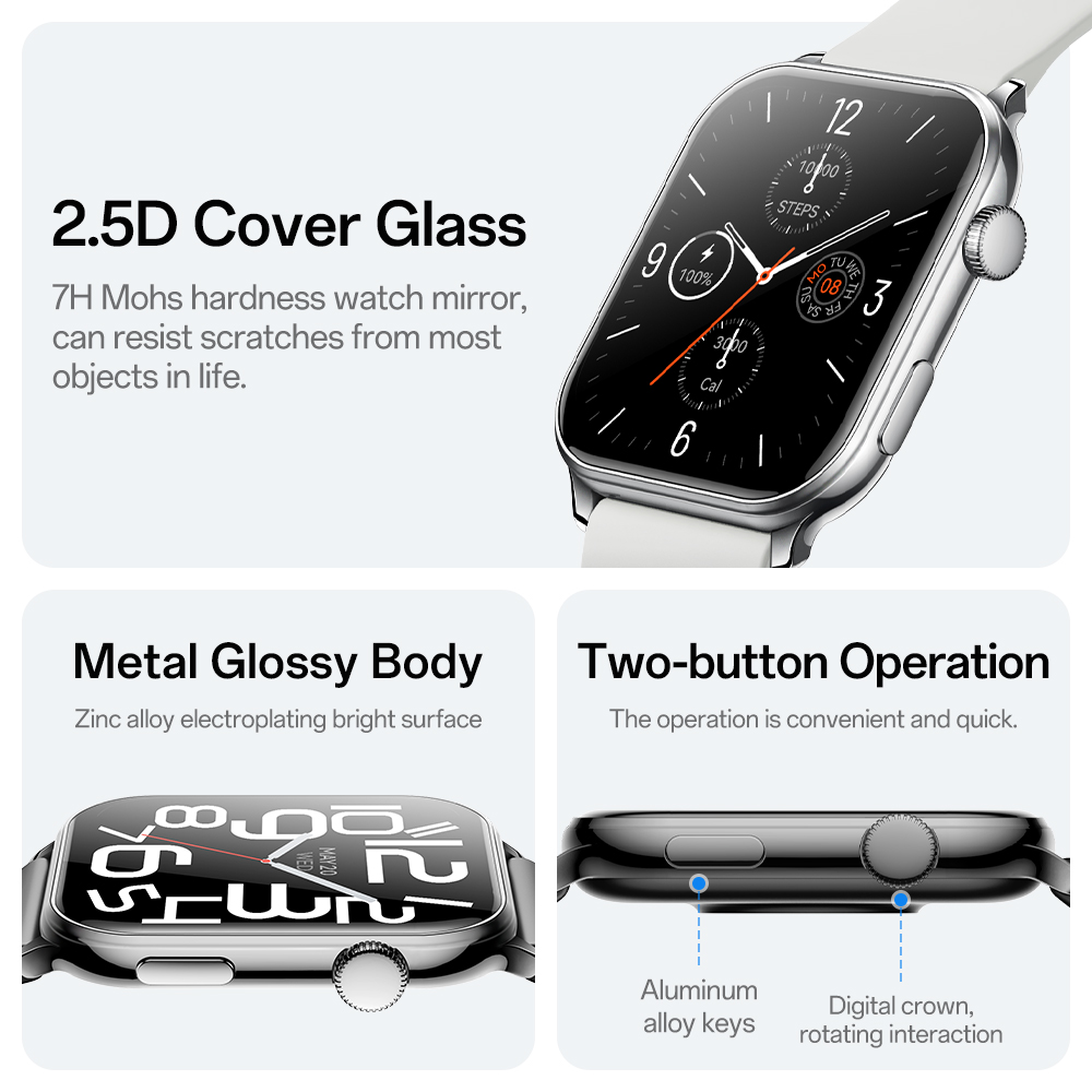 Aolon GTS3 スマートウォッチ 1.85 インチ A - Smartwatch Watch Whatsapp のレビューと価格