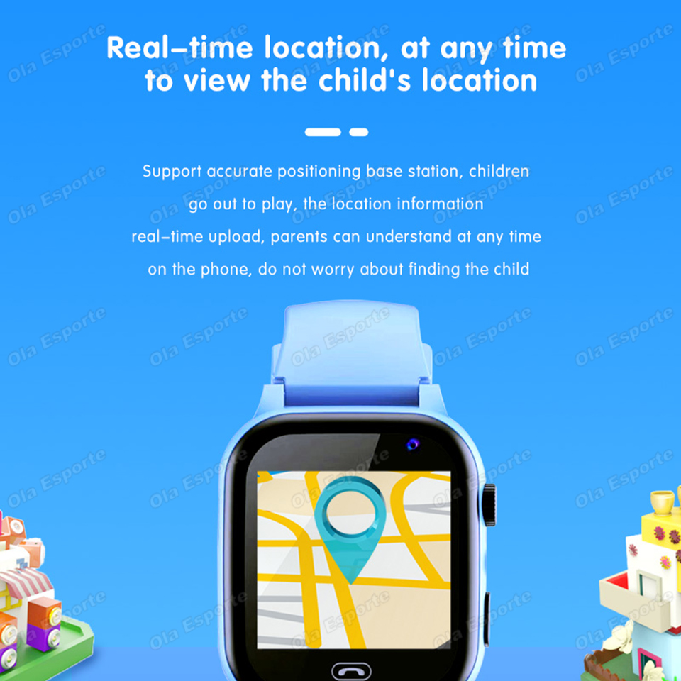 2027 キッズ 5G スマートウォッチ GPS SOS ビ - Smartwatch Watches For Kid Boy のレビューと価格
