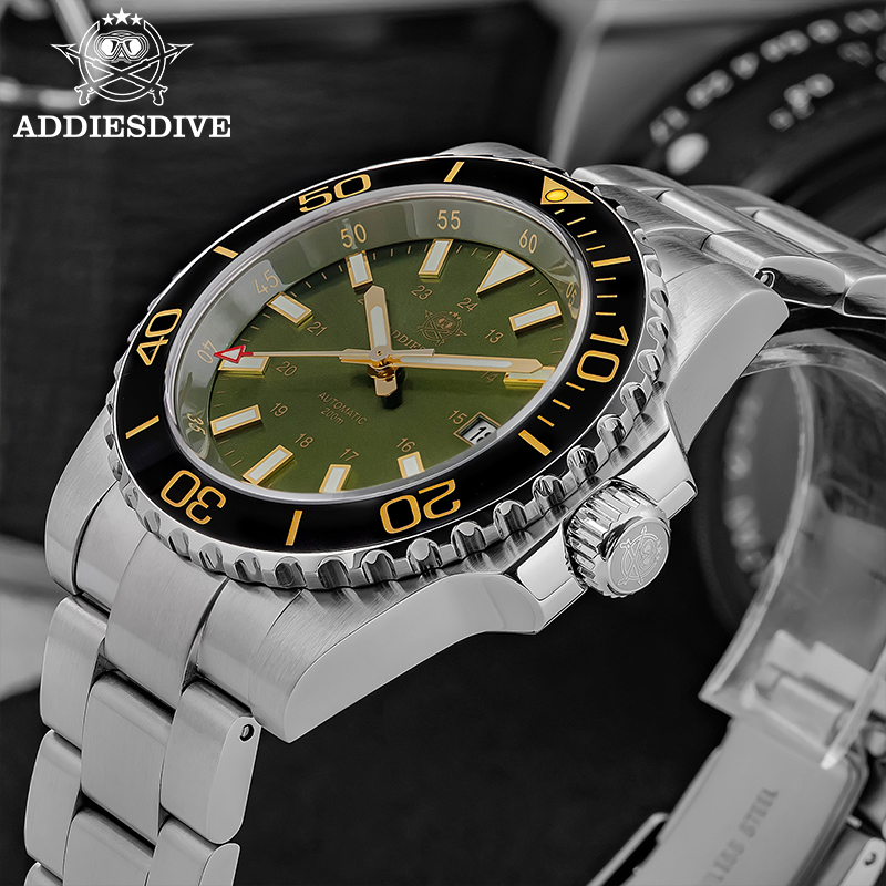 ADDIESDIVE メンズ腕時計 8215 機械式サファイ - Watch Bezel Insert のレビューと価格