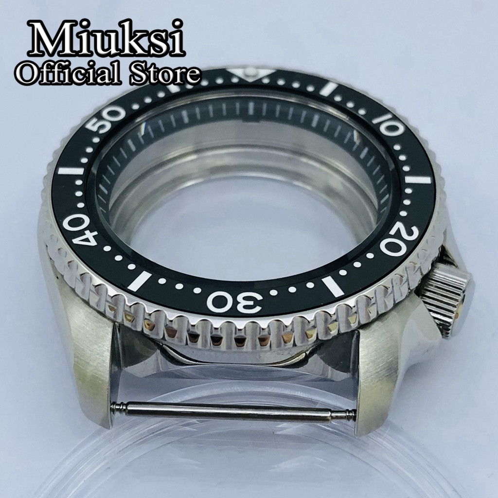 Miuksi 42mm シルバー滅菌時計ケースセラミックベゼ - Watch Bezel Insert のレビューと価格