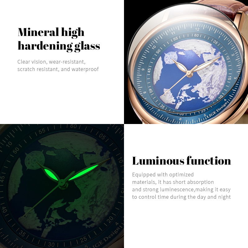 LIGE 2026新作トップブランド高級メンズ腕時計防水夜光 - Smartwatch Luxury Watches のレビューと価格