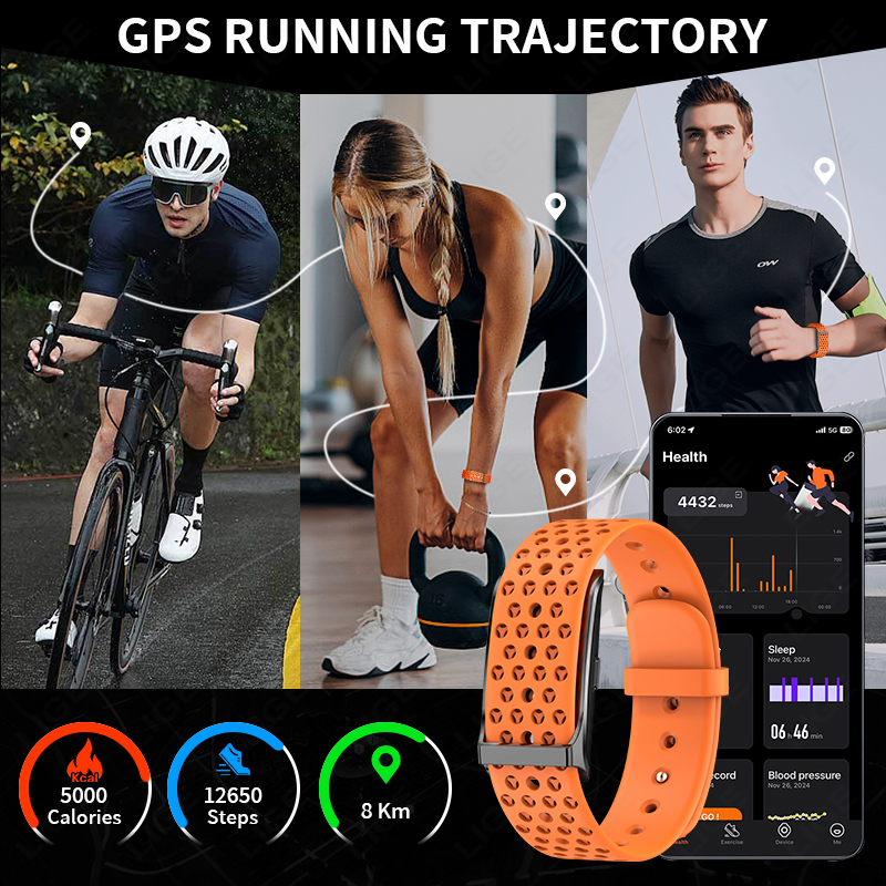 LIGE コールリマインダー スマートブレスレット 睡眠 心 - Couple Watches Smartwatch のレビューと価格