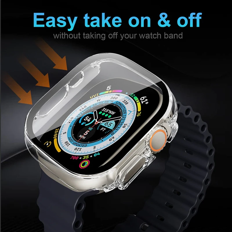 ガラス + ケース Apple Watch ウルトラ 49  - Smartwatch Luxury Watches のレビューと価格