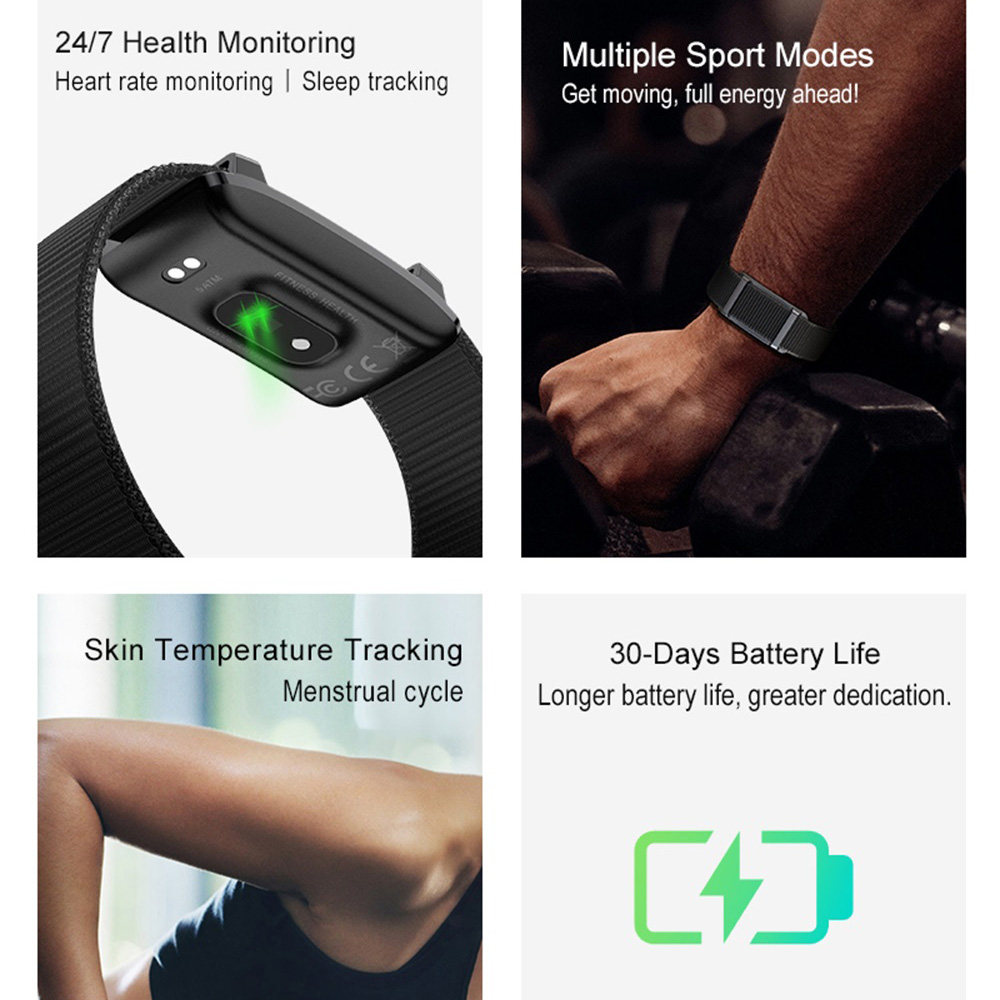 スポーツフィットネストラッカー スクリーンレススマートブレス - Couple Watches Smartwatch のレビューと価格
