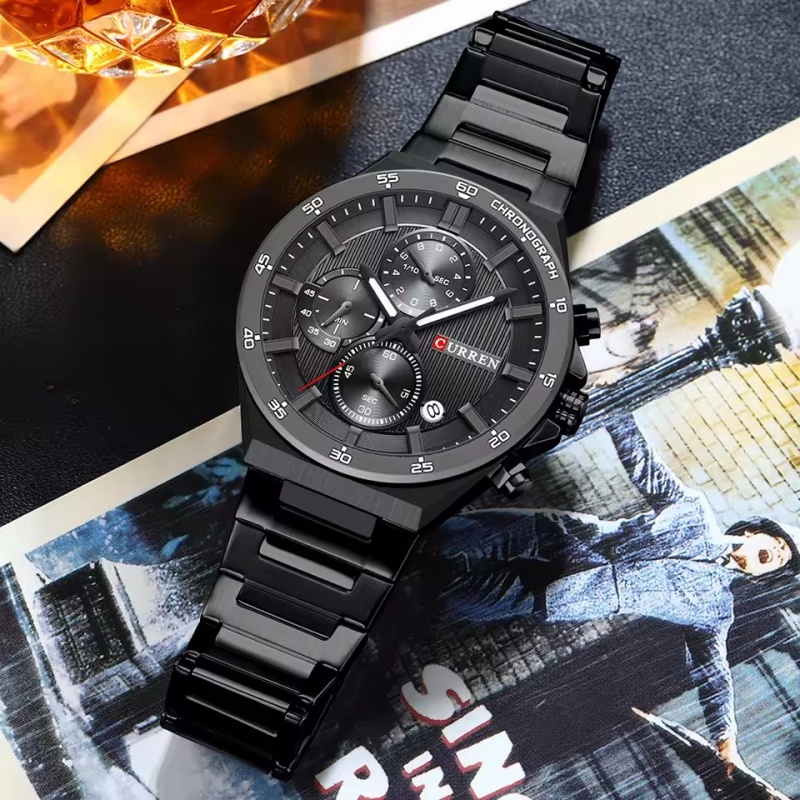 CURREN 8481 高級クォーツ時計ユニセックス防水カレ - Couple Watches Smartwatch のレビューと価格