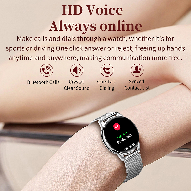スマートフル円形ファッションウォッチ Bluetooth 通 - Smartwatch Timex Watches For Women のレビューと価格